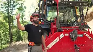 KRPAN PV600- Hydraulic Auxiliary Winch for pulling out main Wire rope on Forestry Winch Jas P Wilson