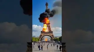 Paris Shocked: Eiffel Tower Erupts in Fire &ndash; No News Coverage?