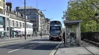 EDINBURGH BUSES AND TRAMS APRIL 2014