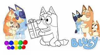Bluey Moments 💙🧡 Bluey Gets a Surprise Gift