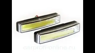 ДНЕВНЫЕ ХОДОВЫЕ ОГНИ CARPROFI CP-RC8C GENERIC DRL COB, 800LM