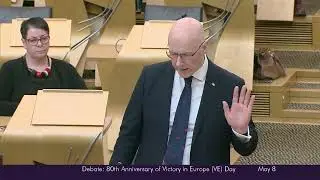 Government Debate: Commemorating the 80th Anniversary of Victory in Europe (VE) Day - 8 May 2025
