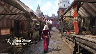Walking in the Biggest City of Kingdom Come: Deliverance II | 15th-Century Kuttenberg, Bohemia