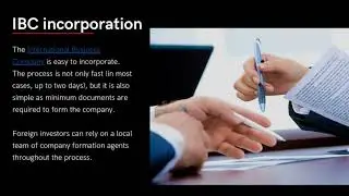 Open an Offshore Company (IBC) in Belize