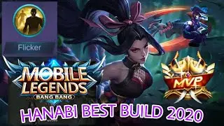 HANABI BEST BUILD 2020 | PERFECT POSITION AND ROTATIONS COMPLETE GUIDE | MOBILE LEGENDS