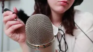 Gentle Mic Brushing ASMR (almost fell asleep filming this)