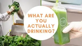 What REALLY goes into Cold Pressed Juices ?  PUR Cold Pressed Juicery Juice Cleanse
