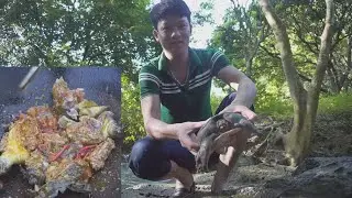 cook delicious Asian turtle meat