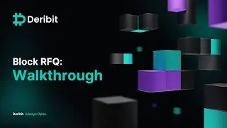 How to use the Deribit Block RFQ UI