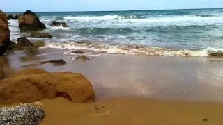 Red beach,San Blas Bay, Gozo, Malta.