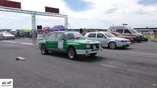 &Scaron;koda 130 LR vs VW Golf 4 Drag race 🚦🚗💥💨 1/8 mile drag racing 4K UHD