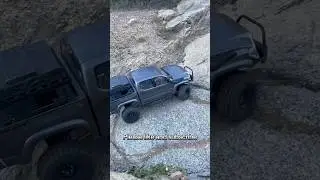 Element Knightrunner trailing to the next area at Rainbow Canyon Road