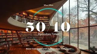 Pomodoro Timer 🎄 Christmas | 4 x 25 min | Focus | Study | Reflection | Productivity