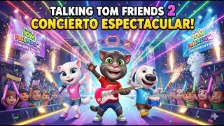 &iexcl;PRIMER CONCIERTO DE LA BANDA DE TOM!🎤 en Talking Tom friends 2, Capitulo 9