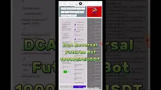 DCA Reversal Futures Bot SHOWDOWN auto trading on 1000PEPEUSDT