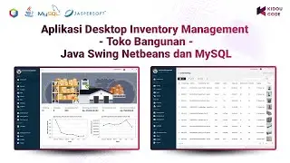 Aplikasi Desktop Inventory Management - Toko Bangunan | Java Swing Netbeans dan MySQL