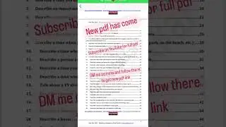 New pdf speaking sep-dec2023 | new makkar IELTS cue card@easyielts2068