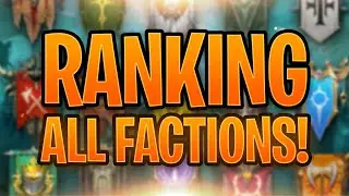 RANKING EVERY FACTION FROM WORST TO BEST!!! (Hot Takes Ahead) | Raid Shadow Legends