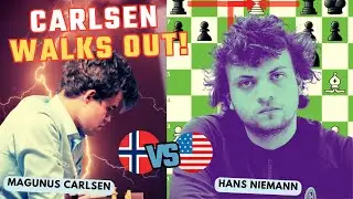 HANS NIEMANN (19) Shocks and DEFEATS Magnus Carlsen with Black | Sinquefield Cup 2022