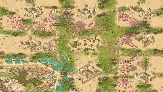 EPIC 1v7 LIONHEART - Stronghold Crusader Definitive Edition Skirmish Gameplay (PC/UHD)