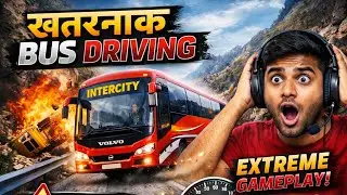 Crazy Bus Simulator Gameplay 😱 | Realistic Driving Challenge#bussimulator #busgame #crazygameplay 