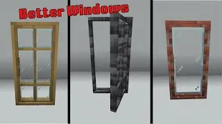 I Tried Every Minecraft Window Mod! This Is The Best One!