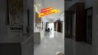 📞63020 20047 - Low Crowd Gated Community- Beand New 2BHK, 3BHK & 3.5BHK Flats for sale in Hyderabad