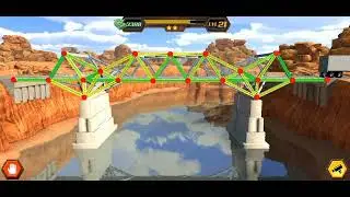 Bridge Construction simulator.level 21-24