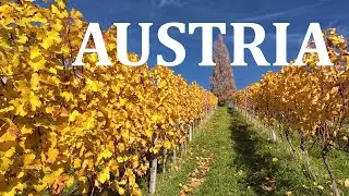 ÖSTERREICH - Herbststimmung im südsteirischen Weinland in 4K.  Ein unvergessliches Erlebnis wartet!