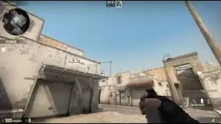 how 2 smok ct from long doors Dust II CSGO T side