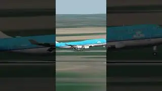 Just A Normal 747 Landing! #aviation #shorts