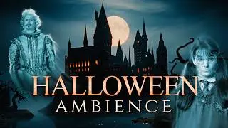 HALLOWEEN 🎃 HARRY POTTER Music & Ambience 🎃 Cinematic Visuals | Spooky & Magical (8 Hours)