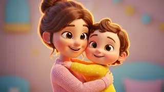 Mischievous Baby Rumi 👶💖 | Cute Mom & Sparkly Dress | Fun 3D Cartoon for Kids