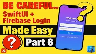 SwiftUI Firebase Login & Sign-Up Tutorial &mdash; Async/Await Made Simple