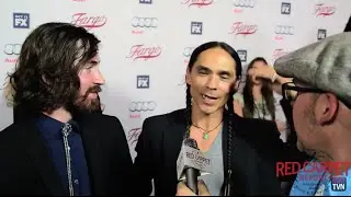 Зан МакКларнон, &laquo;Ханзи Дент&raquo;, на премьере сериала &laquo;Фарго&raquo; на канале FX #FargoFX