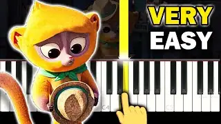 VIVO (Netflix) - One More Song - VERY EASY Piano tutorial