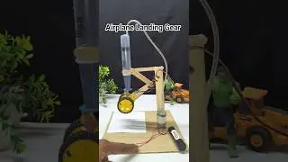 Aircraft Landing Gear Hydraulic System using DC Motor#youtubeshorts#shorts #dcmotor#viral#shortvideo