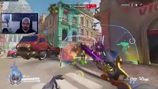 Overwatch Best Support Player mL7 Playing Hardcore Carry Moira