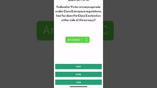 Answers to yesterday&rsquo;s Private Pilot practice test we created in the FREE Part Time Pilot mobile app