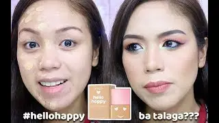 BENEFIT #HELLOHAPPY FOUNDATION REVIEW - candyloveart