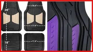 Protect Your Ride with FH Group&rsquo;s Universal Rubber Car Floor Mats