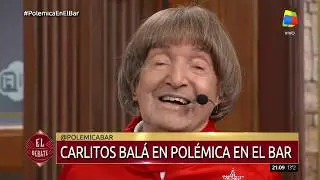 Carlitos Balá y Panam cantaron y emocionaron a todos en Polémica en el Bar