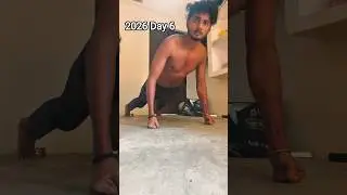 knuckle Pushup Challenge 2026 Day 6🫵✅#fitness #motivation #knuckles #shorts #trending