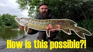 River fishing for Pike - North West UK