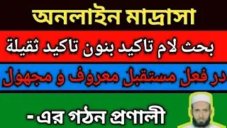 লাম তাকিদ ও নুন তাকিদ ছাকিলা মুসতাকবেল।لام تاكيد بنون تاكيد ثقيلة  | M Haque Arabic Academy