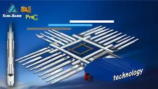 Heavy duty bayonet mounting drawer slide with interlock system(5781I)