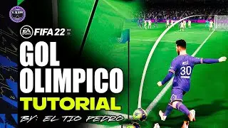 COMO hacer GOL OLÍMPICO en FIFA 22 TUTORIAL