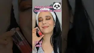 CAPODANNO col panda makeup labbra #shorts