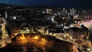 Benidorm in the Night  - Fly a Drone (España 2024)