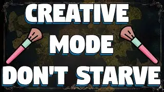 How to Use Creative Mode in Don't Starve Together  - Console Commands - Creative Mode in DST